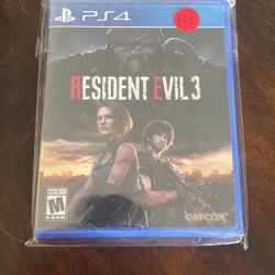 PS4 Resident Evil 3