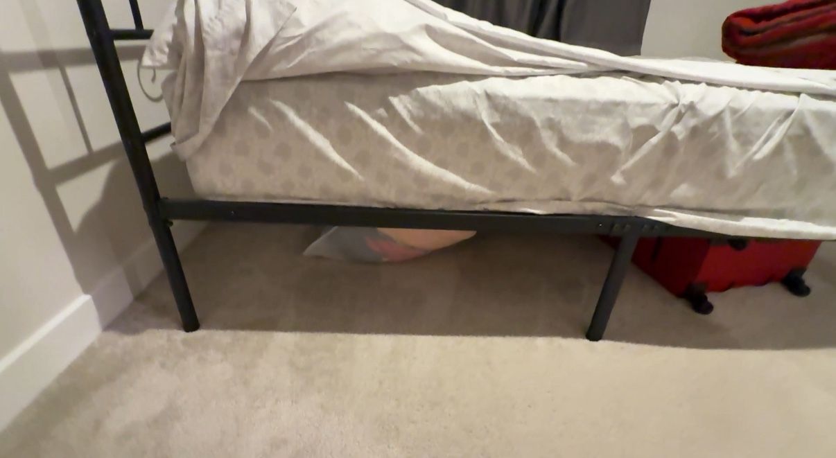 Queen bed frame with Bed