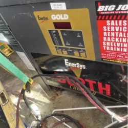 Enersys gold battery forklift