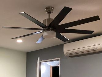 60” Ceiling Fan w/ Light and Remote