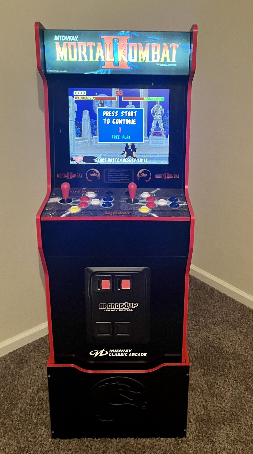 Arcade Mortal Kombat And Simpsons $600 For both Or $300 a piece