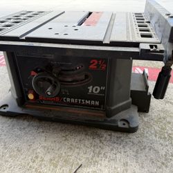 Craftsman 10inch Table Saw