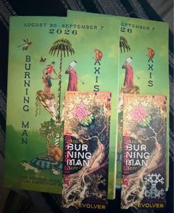 1 Burning Man Ticket for Sale