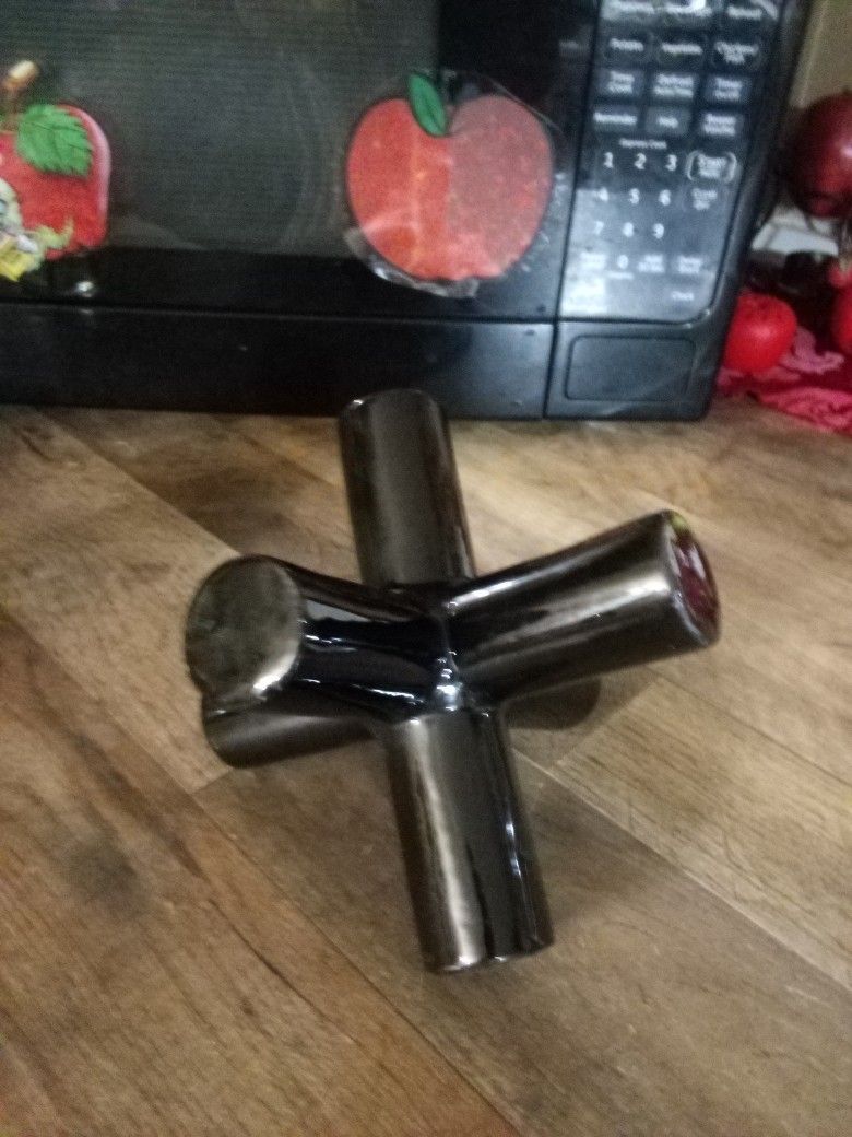 Blk Porcelain Jack Figurine