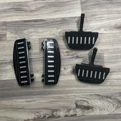 Fits 93 And Later Harley Davidson Touring Front And Rear Footboards 