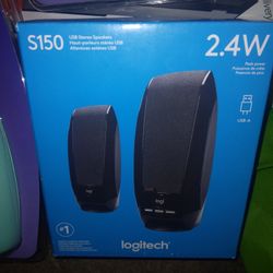 Logitech S150 Digital USB Speakers for PC USB - 1.2 Watt (Total) - Black