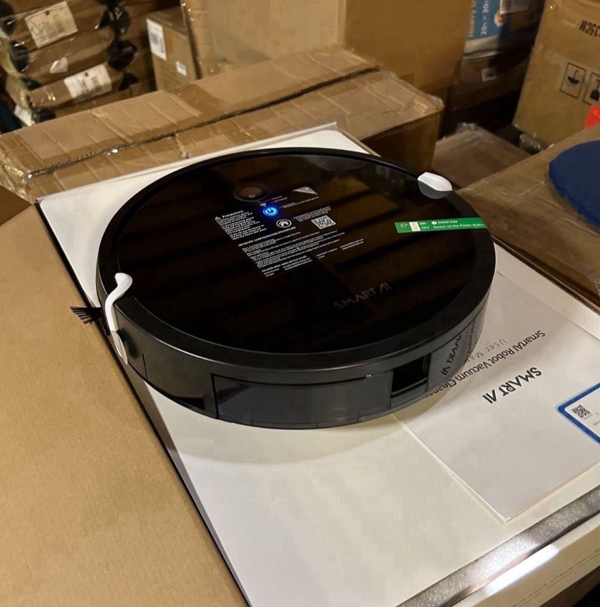 SMARTAI 30V Max Robot Vacuum Wet Mop Moping Cleaner Smart WiFi APP Control