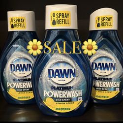 NOW $11.99 (PACK OF 3) DAWN DISH SOAP