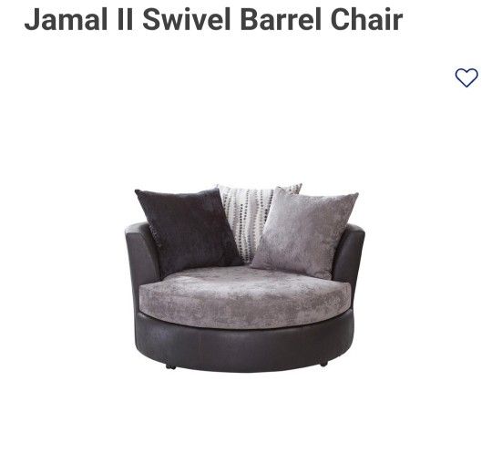 Barrel Swivel Chair