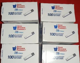 4 Boxes of True Matrix Testing Strips 