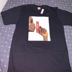Supreme Water Pistol Tee Navy Size Medium