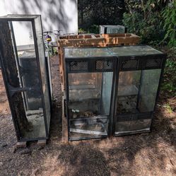Fish and reptile tanks