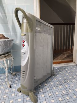 Porcelain Elements Space Heater In Mint Condition For Only $25