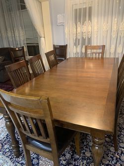 Light Brown Dining Table