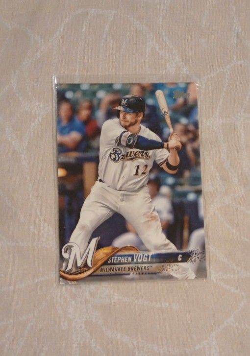 Stephen Vogt baseball card
