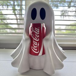 Halloween Coca-Cola Ghost Figure