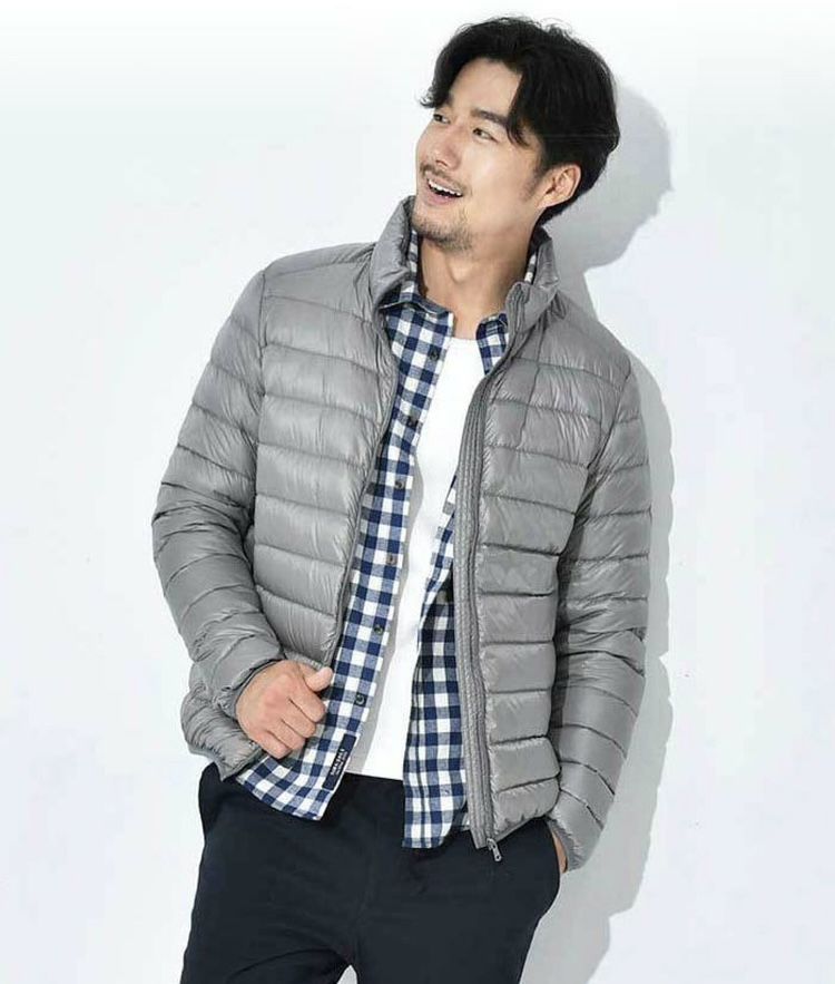 Men Packable Lightweight Water-Resistant down jacket Size L,XL,2XL