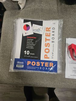 Poster board