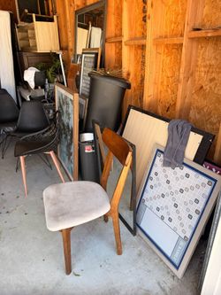 Storage Unit Furniture and Decor Lot