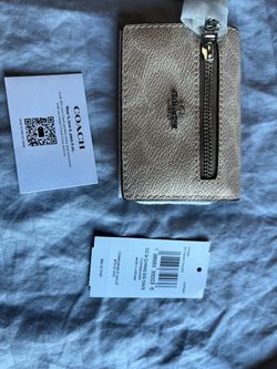 Coach Small Zip Card Case Wallet
