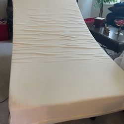 Twin Size Adjustable Bed Head & Foot With Massage- Mattress Optional If Needed 