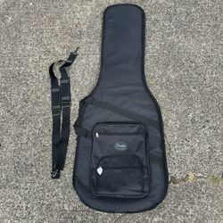 Very nice fender guitar case padded with back straps in excellent shape. Very little use if any.   $30, cash or Venmo, meet in person somewhere conven