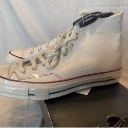 CONVERSE CHUCK 70 HI X UNDEFEATED 'PARCHMENT 168247C Size 11