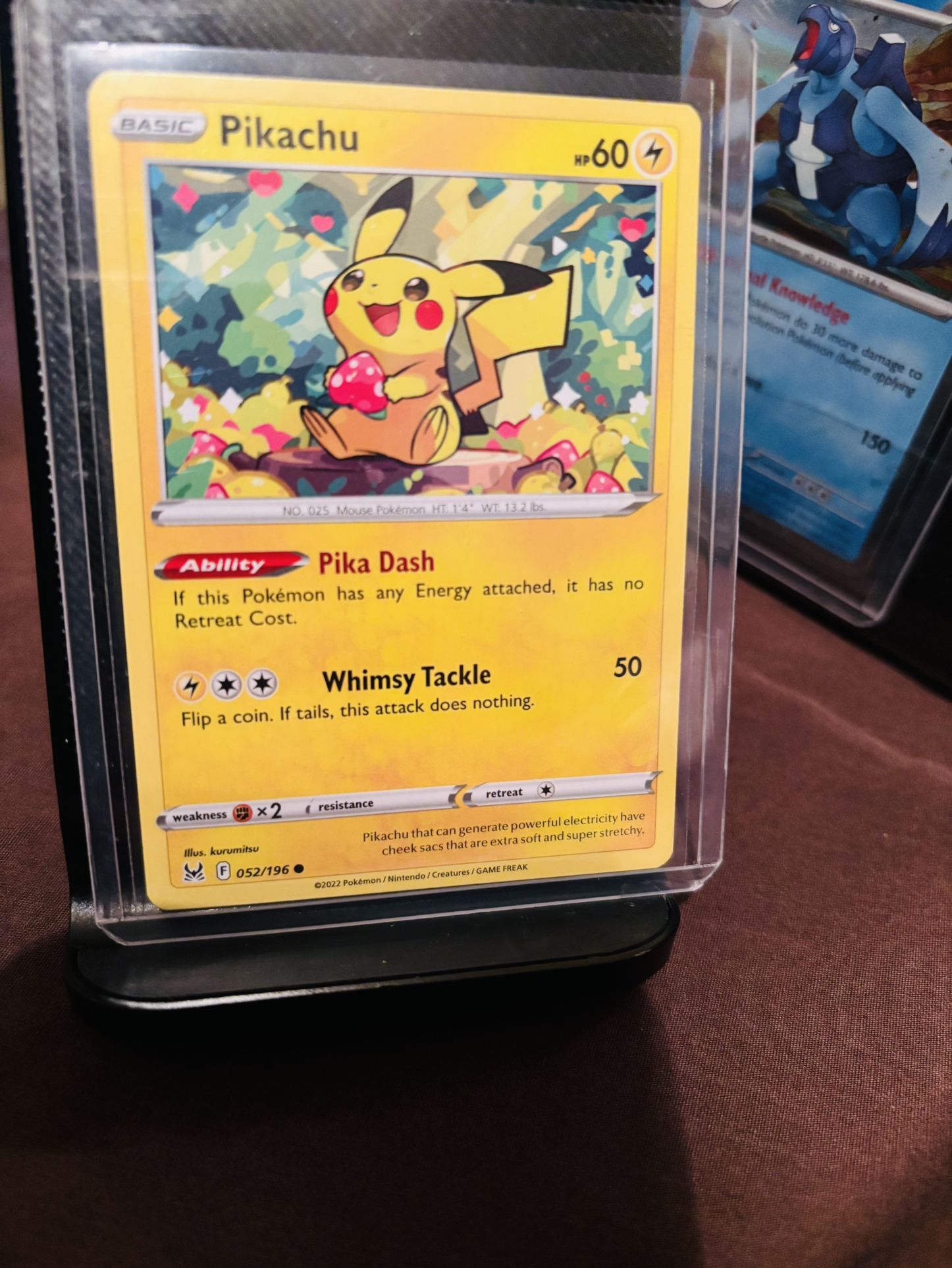 Pikachu Pokemon Card - Collectible