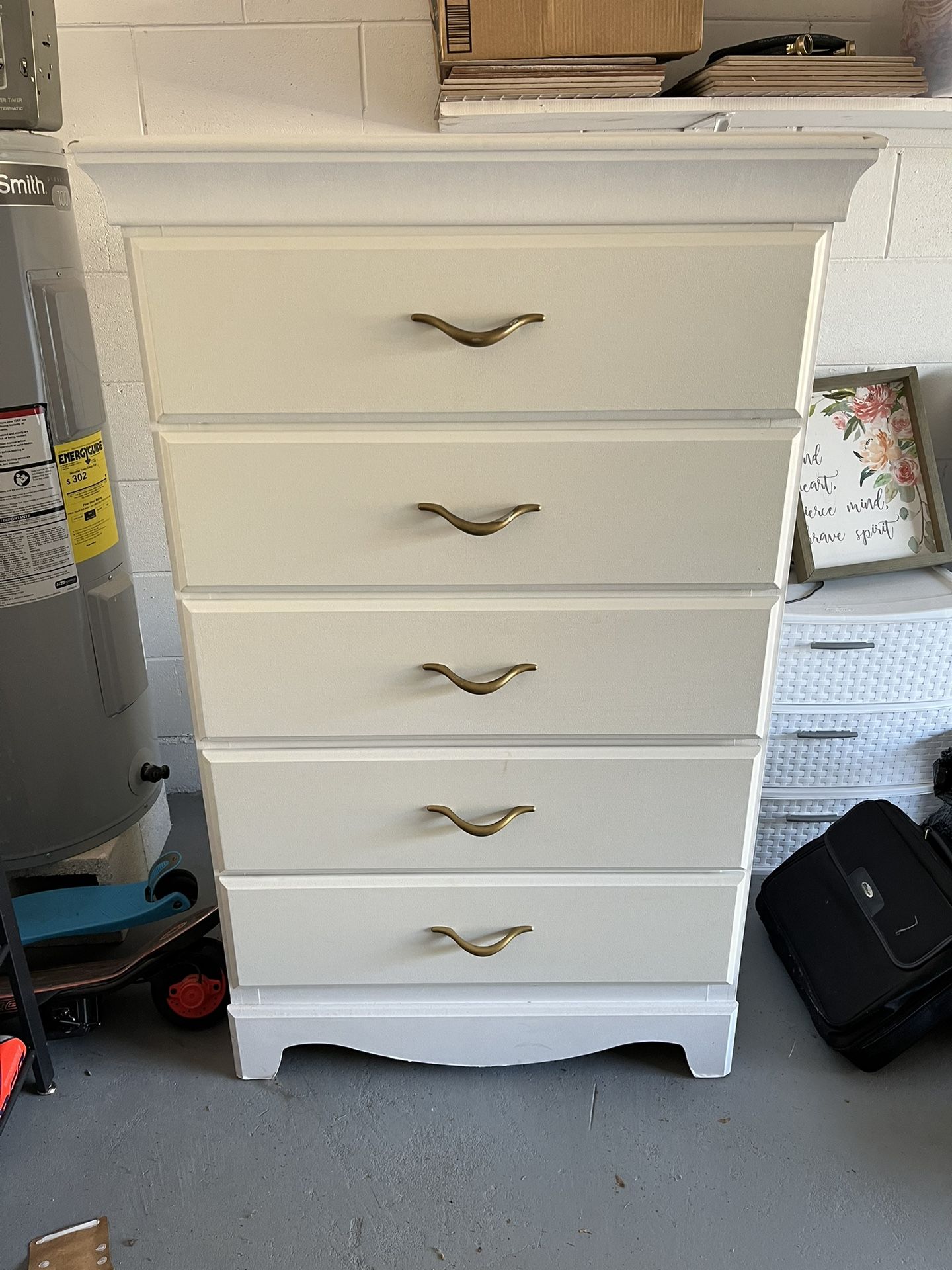 White Dresser