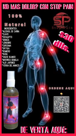 Sobador No? Stop Pain Si? No Mas Dolor?