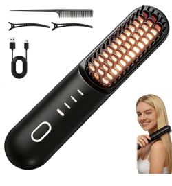 Cordless Hair Straightening Brush