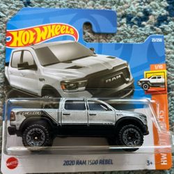 Shortcard Hot Wheels Dodge Ram Rebel