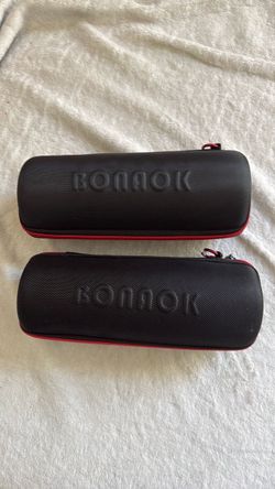 Bonok Bluetooth Karaoke Mic w Hard Shell Zipper Case and charger – 2 colors