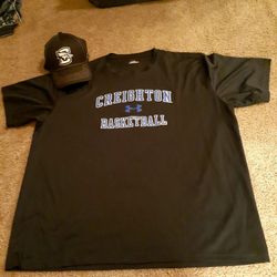 ***MEN'S CREIGHTON TEE & HAT!***