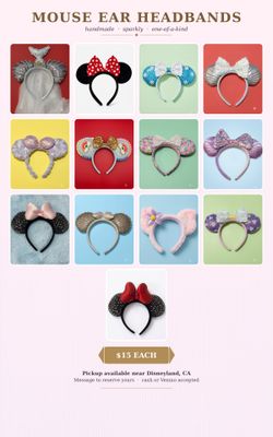 Disney ears headbands
