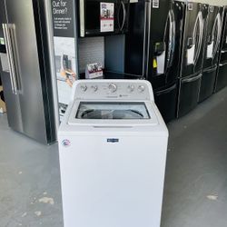 Maytag 4.3 Cu. Ft. White Bravos Top Loading Washer - MVWX655DW