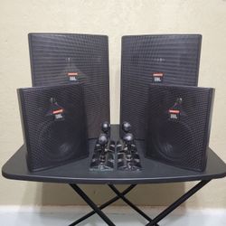 JBL Control 25 & 28 Professional Speakers With Mounting Hardware