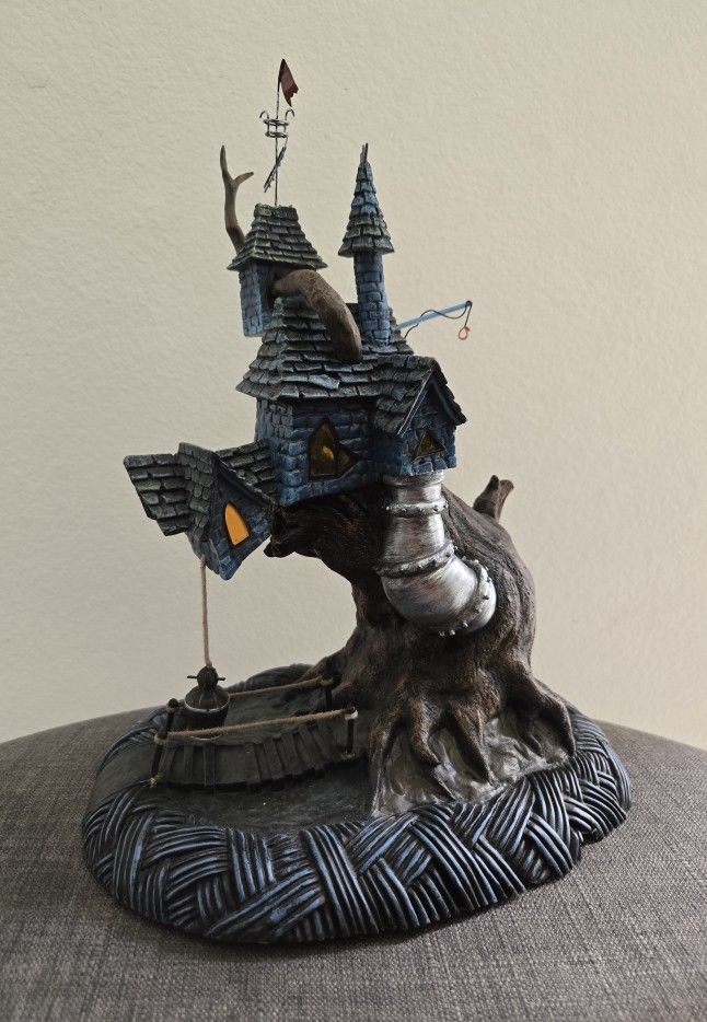 Disney The Nightmare Before Christmas Lock Shock & Barrel Treehouse NBC Tree House Hawthorne Village Collection