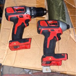 Milwaukee Impact And Drill