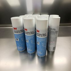 11 Cans | 3M Stainless Steel Cleaner and Polish 21 oz | Brand New
