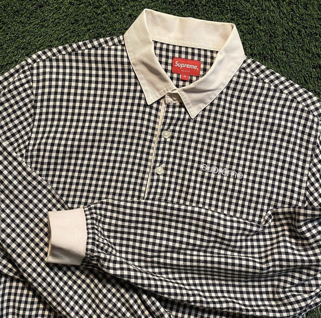 Supreme Gingham Long Sleeve Shirts