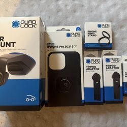 Brand New QUAD LOCK Accessories For IPhone 13 Pro Max