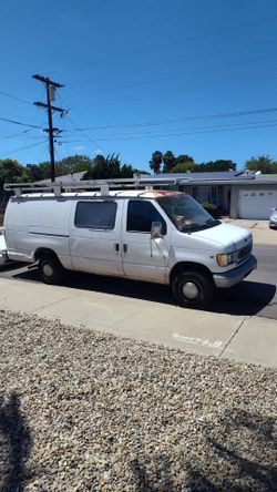 Ford E350 cargo van