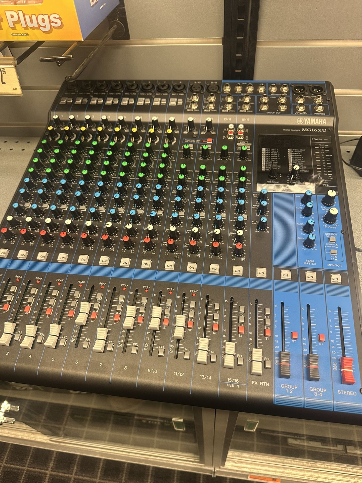 Audio Mixer Yamaha MG16XU