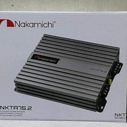 Nakamichi 2-CH Class A/B Power Amplifier (NKTA75.2)