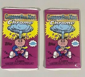 Garbage Pail Kids Chrome Packs