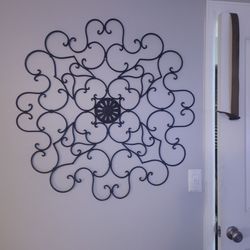 BIG Wrought Iron Wall/Garden Decor