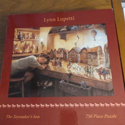 Toymaker's Son 750 Piece Puzzle By Lynn Lupetti Sealed