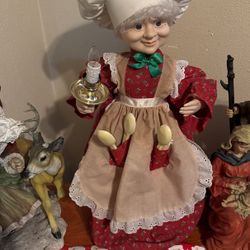 Christmas Baker Doll