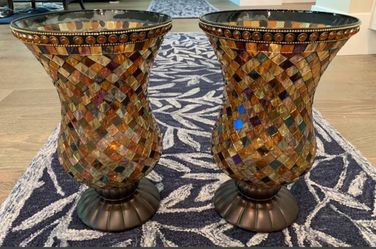 Global Fusion Hurrican Candle Holders